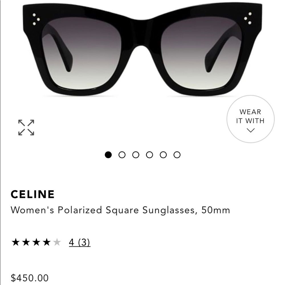 Celine ORIGINAL glasses Bloomingdales brand new